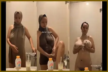Update Indarsnr Tiktoker Mode Jilbab Mandi Dan Colmek poster